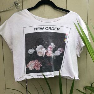 New Order Power, Corruption, and Lies Crop Top